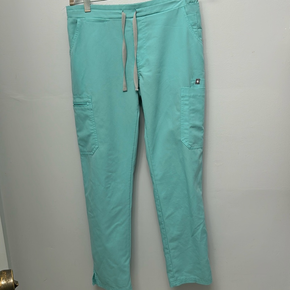 Figs blue scrub pants